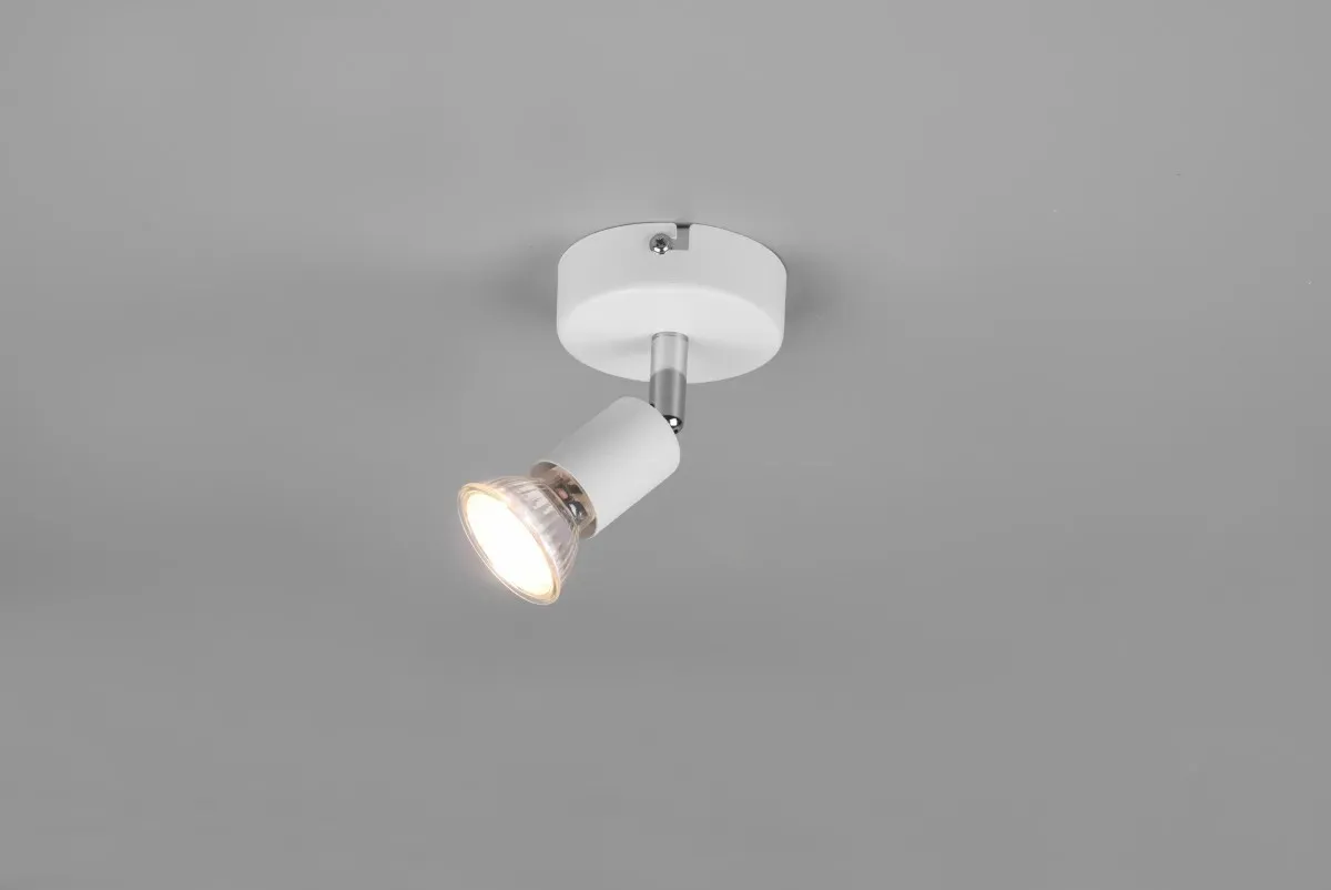 Trio R80911031 Wand- oder Spotleuchte Paris 1x35w | Gu10 - weiß