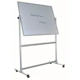 FRANKEN mobiles Whiteboard 150,0 x 100,0 cm weiß lackierter Stahl