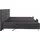 Westfalia Schlafkomfort Boxbett 214 x 210 cm Grau