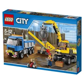LEGO City Bagger und Transportwagen 60075