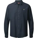 MCS Langarmhemd Blau L