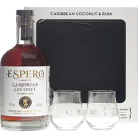 Ron Espero Creole Coconut & Rum 40% vol 0,7 l Geschenkbox