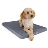 TrendPet Tiermatratze VitaMedog WET - orthopädische Matratze, wasserabweisend, orthopädisch grau 110x80 | 80 cm x 110 cm