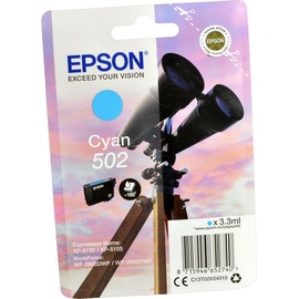 Epson 502 cyan (C13T01V24010)