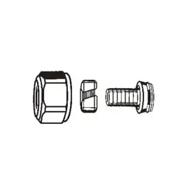 imi_hydronic Klemmverschraubung für Kunststoffrohr 16x2 mm