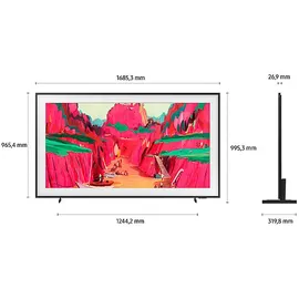 Samsung The Frame Pro GQ75LS03FW 75" 4K Vision AI LS03FW (2025)