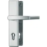 ABUS Tür-Schutzbeschlag HLS214 F1 mit beidseitigem Drücker, aluminium 21035