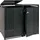MCW Mülltonnenverkleidung MCW-O67 132 x 84 x 122 cm anthrazit