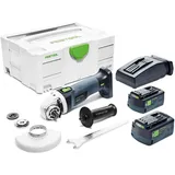 Festool AGC 18-125 inkl. 2 x 5,0 Ah + Ladegerät