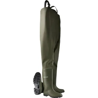 Dunlop Wathose Pricemastor, grün, Gr. 48