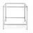 HENDI Ständer für Pizzaöfen Basic 4 Basic 44 975x814x(H)860mm