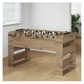vidaXL Tischfußballtisch Artisan-Eiche 146,5 x 74 x 85 cm