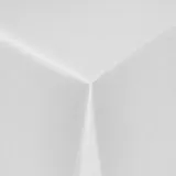 Tischdecke Stoff einfarbig Damast Uni-Design Jacquard Robust, Pflegeleicht und Strapazierfähig rund 170 cm Weiss