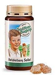 Traditional Herbal Candies Throat Balm Sage - 170 g