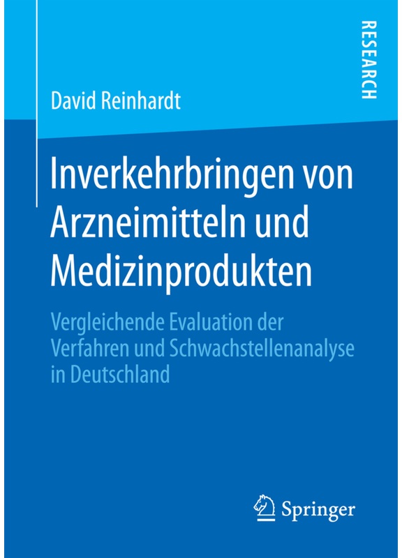 Inverkehrbringen Von Arzneimitteln Und Medizinprodukten - David Reinhardt, Kartoniert (TB)