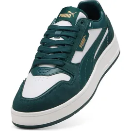 Puma Court Classic Street Sd Sneaker, Weiß Grün Gelände, 44 EU