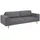 Home Affaire 3-Sitzer HOME AFFAIRE "Lasse", grau, B:239cm H:84cm T:89cm, Struktur fein( 100% Polyester);Filzoptik (100% Polyester);Luxus-Microfaser (100% Polyester), Sofas, im scandinavischem Stil mit Holzfüßen