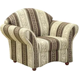 58 aufm Kessel Couch 3-2-1 Garnitur Chenille 3-Sitzer + 2-Sitzer + Sessel Rot