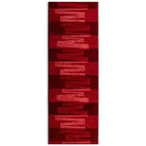 Karat Teppichläufer Auf Maß Gekettelt Via Veneto, Rot, 80 X 250 cm,