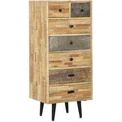 INTERIA Home & Living Kommode 110cm YAMUNA Sideboard Schrank Holz Highboard