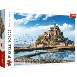 TREFL 10742 Puzzle 1000 Teile - Mont Saint-Michel, France