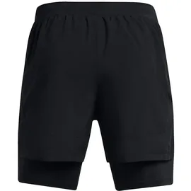 Under Armour Launch 5 2-in-1 Short Herren schwarz