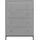 dorel home furnishings Cecilie 80 cm grau