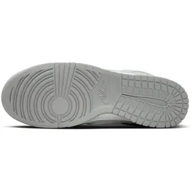 Nike Dunk Low Retro Sneaker, White Lt Smoke Grey White, 44 EU