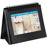 Hama Spiralbuch-Aufsteller schwarz 11x15 cm 12er Set