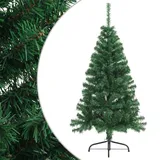 vidaXL Künstlicher Halb-Weihnachtsbaum Grün 150 cm