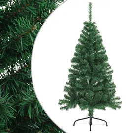 vidaXL Künstlicher Halb-Weihnachtsbaum Grün 150 cm