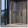 Ravak Cool! Duschtür rechts 100 x 195 cm schwarz transparent X9VVA0300Z1