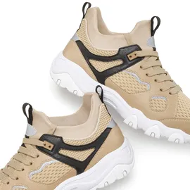 John Devin Schnürschuh Herren Beige 44