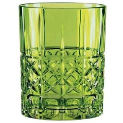 Nachtmann Whiskyglas Highland Whiskytumbler 345 ml, Glas grün