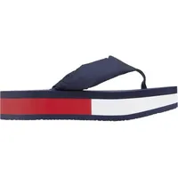 Tommy Hilfiger Damen Badeschuhe EN0EN02114 C87 Twilight Navy 41 - Dunkelblau - 41