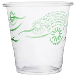 MONOUSO - Bio-Becher aus PLA "Green Spirit" Transparent 250ml (1250 Stück)