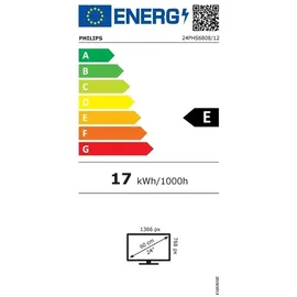 Philips 24PHS6808/12 24" HD LED TV