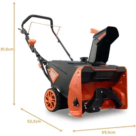FUXTEC Benzin Schneefräse FX-SF1165
