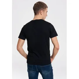 LOGOSHIRT T-Shirt "Marvel Comic Block Logo", Jungen, Gr. 3XL, schwarz, 100% Baumwolle, unifarben, normal, Rundhals, Shirts T-Shirt, mit coolem Print