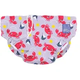 Bambino Mio Bambino Mio, Wiederverwendbare Schwimmwindel, Krabbe, M (6-12 Monate) 1 St Windeln