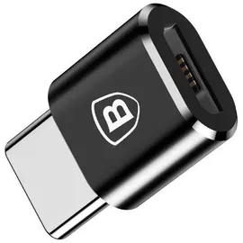 Baseus Adapter Micro USB auf USB Typ C, Schwarz
