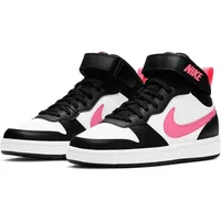 NIKE Court Borough Mid 2 Sneaker Kinder 005 - black/sunset pulse-white 39