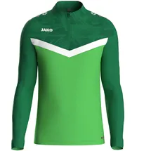 Jako Iconic 1/4-Zip Sweatshirt 222 soft green/sportgrün XXL