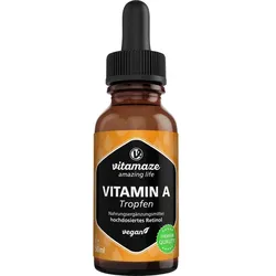 VITAMIN A 500UG Vegan 50 ml Tropfen