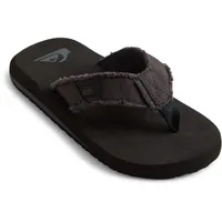 QUIKSILVER Jungen Monkey Abyss Badeschuhe, Schwarz (Black/Black/Brown Xkkc), 36