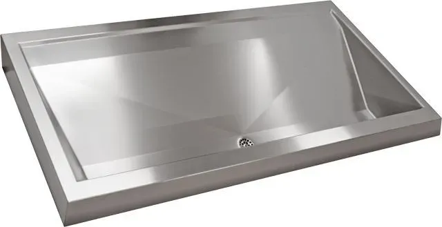 KWC Aquarotter Reihenwaschanlage, PRESTIGE, Edst., 1600x150x570 mm, 2 Waschplätze, 2030017823 2030017823