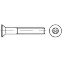 TOOLCRAFT Sicherheitsschrauben M10 80 mm 100 Stück
