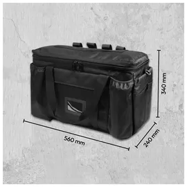 Dönges Polizeiausrüstungstasche, schwarz