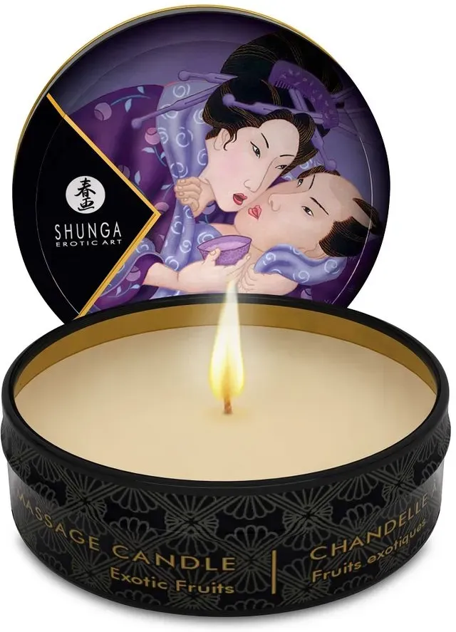 SHUNGA - MINI CARESS BY CANDELIGHT EXOTISCHE FRUCHTMASSAGEKERZE 30 ML