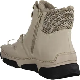 Rieker Damen Schnürstiefel Beige Gr.: 38